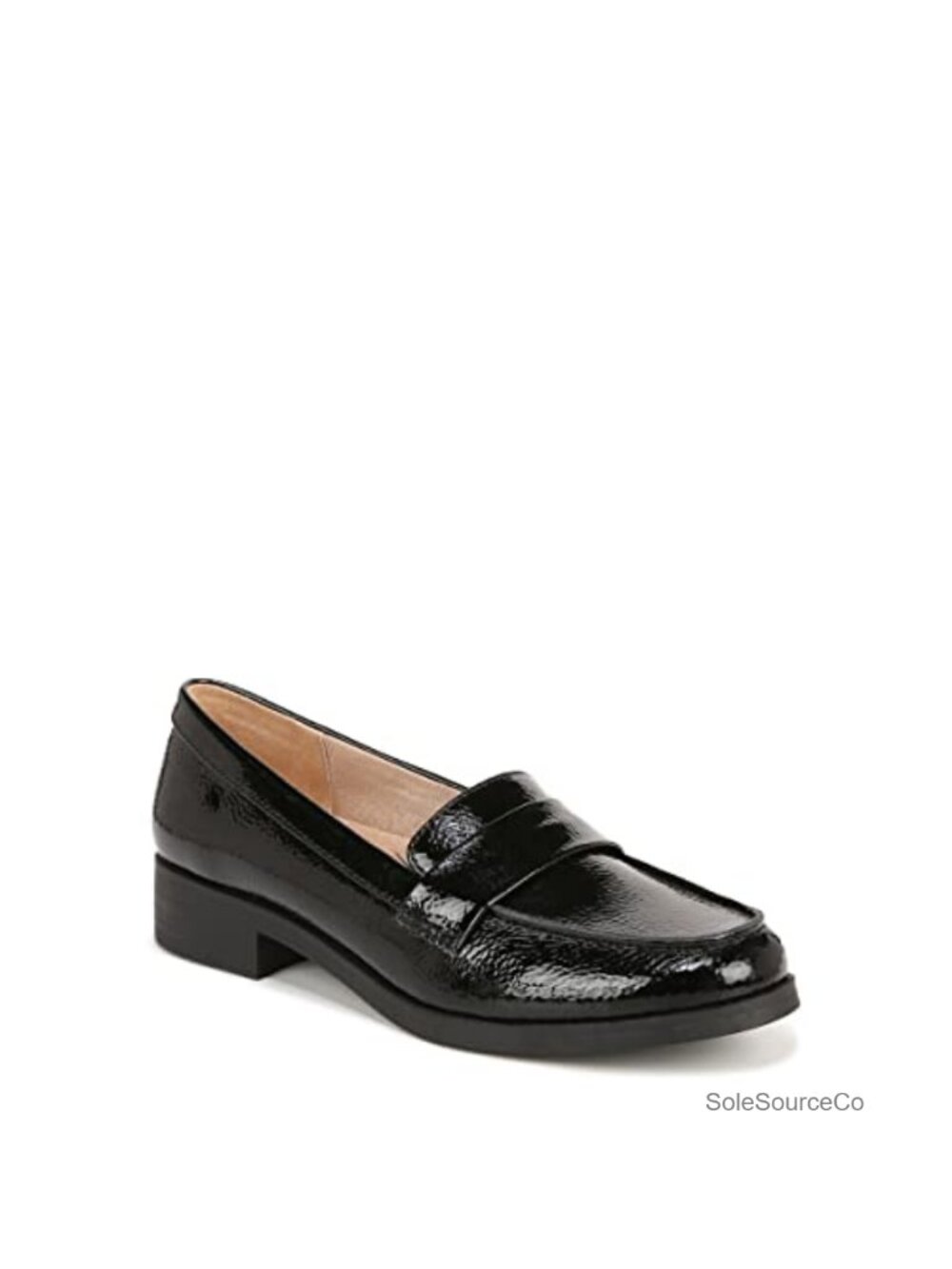 Womens Moc Loafers Slip-On Round Toe Cushioned Casual Shoes